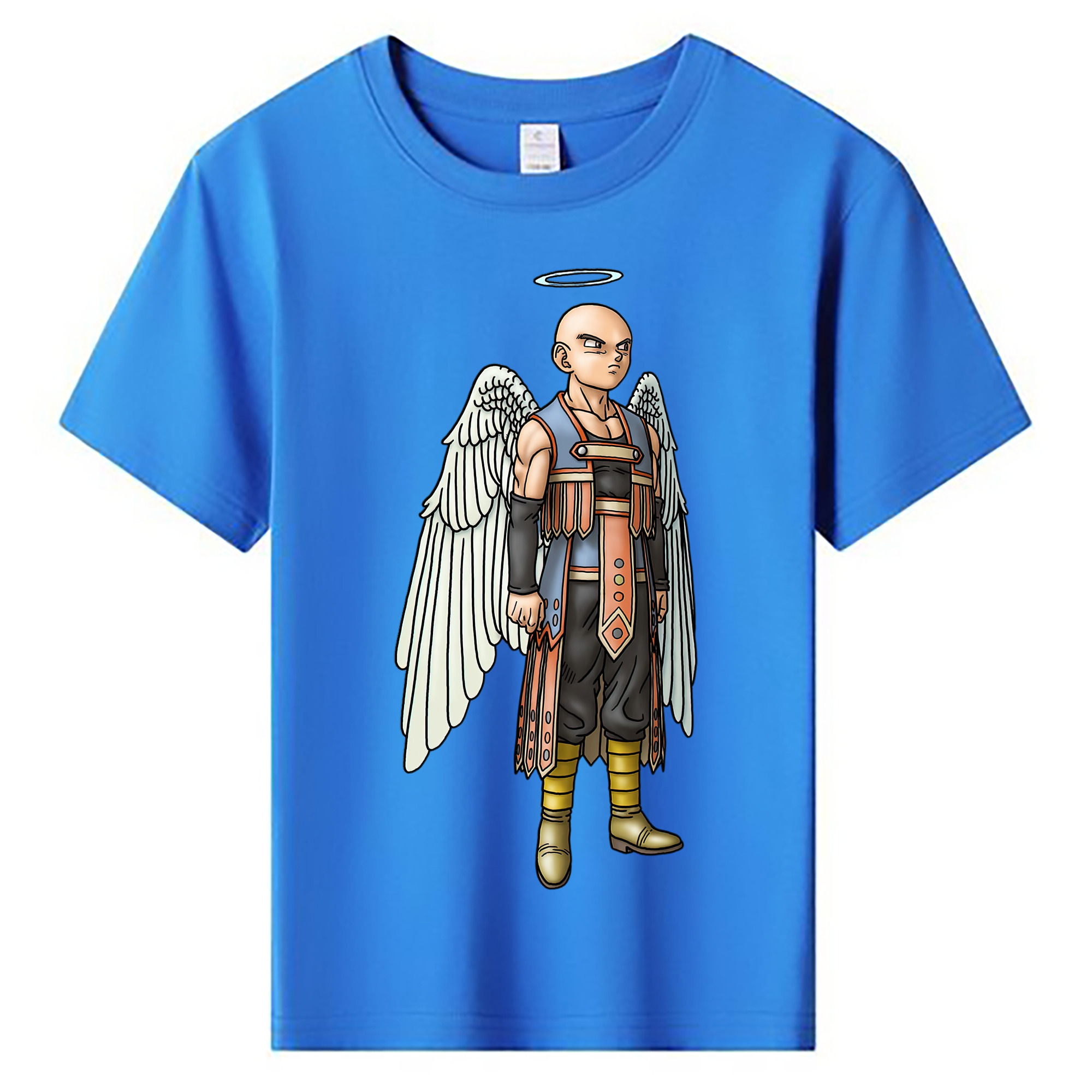 （画像用） ドラゴンクエスト Doragon Kuesuto Dragon Quest 綿100％キッズTシャツ（フロントプリント）